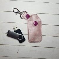USB Holder In the Hoop Embroidery Design
